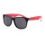 Classic Sunglasses with Logo Red