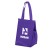 Purple Insulated Hot & Cold Use Lunch Bag | Custom Printed Lunch Cooler Bags | Inexpensive Insulated Lunch Bags