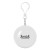 Poncho Ball Keychain | Cheap Custom Poncho GIveaways - White