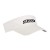 White Polypropylene Velcro Visor Custom Logo