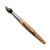 Green Creative Paint Brush Pen Custom Logo