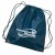 Custom Drawstring Gym Bags | Drawstring Sports Pack with Reinforced Corners | Cheap Promotional Backpacks - Navy Blue