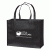 Large Non-Woven High Gloss Laminated Tote Bag - Best Custom Branded Tote Bags - Black