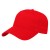 Unstructured Baseball Cap with Custom Embroidery - Red