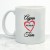 Customized anniversary coffee mug for couples makes the perfect gift for valentine's day