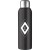 Guzzle Stainless Sports Bottle with Logo Black