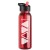 Transparent Red Custom Flip Straw 24 oz Outdoors Water Bottle