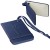 Folding Customizable Travel Tags for Promotional Giveaways - Navy Blue