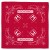 Bandana Head and Neck Wear - Red | Design Your Own Bandana Face Covers