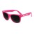 Promotional Premium Solid Classic Sunglasses Pink