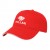 Red Embroidered Sandwich Hat Custom Logo