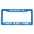 License Plate Frame - Royal Blue