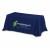 Custom Table Cover Throw-8 Foot-Four Sided - Navy - Added Charge for Additional Imprint Colors