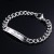 Round Link Medical ID Bracelet for Women