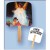 Religious Hand Fan - Guardian Angel Promotional Custom Imprinted With Logo
