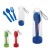 Promotional utensil kit with carabiner