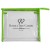 Quart Size Travel Carrier | Wholesale Clear Makeup Bags - Lime