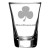 Shamrock Shot Glass with Name