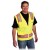 Logo Two Tone 6 Pocket Surveyors Vest - Yellow