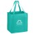 Custom Recycled Bags - Little Thunderbolt Heavy Duty Reusable Tote Bag - Teal Green