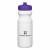 Poly-Clear Fitness 24 oz Bottle Promotional - White/Translucent Purple