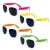 Imprinted White Frame Kids Neon Sunglasses