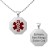 Personalized Octagon Shape Medical ID Pendant