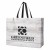 Imprinted Chalet Laminated Non-Woven Tote Bag Light Woodtone