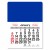 Peel-N-Stick® Calendar - Rectangle - Royal Blue