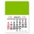 Peel-N-Stick® Calendar - Rectangle - Apple Green