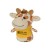 Shorties Business Logo Imprinted Mini Stuffed Animals with Shirts  - Giraffe