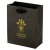 Custom Imprinted Small Tinted Kraft Eurototes - Black