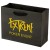 Medium Tinted Kraft Eurototes with Logo - Black
