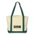 Forest Green Promotional Cotton Canvas Boat Tote