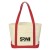 Red Promotional Cotton Canvas Boat Tote