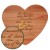 Handwritten Message Heart Cutting Board