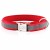 Red Reflective Personalized Dog Collar With Metal Buckle