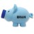 Custom Jumbo Piggy Bank - Blue