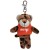 Wild Bunch Promotional Stuffed Animal Key Tags - Best Novelty Plush Toys - Leopard