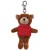 Wild Bunch Promotional Stuffed Animal Key Tags - Best Novelty Plush Toys - Bear