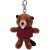 Wild Bunch Promotional Stuffed Animal Key Tags - Best Novelty Plush Toys - Beaver