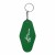 Imprinted Motel Style Key Ring - Green