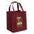 Heavy Duty Reusable Full Color Grocery Bag-Huge Gusset - Burgandy