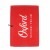 Imprinted Logo Champions Golf Towel - Red w/optional side grommet