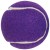 Synthetic Promotional Tennis Ball with Logo - Purple