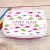 Pink Dinosaurs Engraved Lunch Box | Gifts For Kids For School Lunch Box Dinos