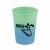 Imprinted Cool Color 12 oz Change Cup with Logo Green to Blue