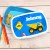 Dump Truck Personalized Blue Lunch Box| Custom Construction Theme Lunch Box