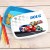 Race Cars Personalized Blue Lunch Box | Custom Lunch Box For Kids Cars