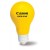 Light Bulb Stress Reliever Promotional Custom Imprinted With Logo